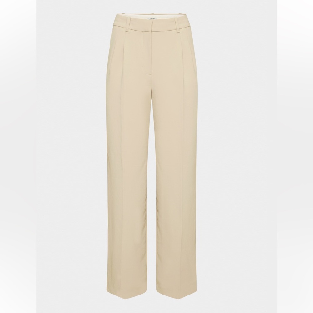 Wilfred Cream High-Waisted Pants